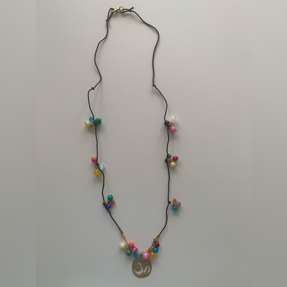 Super long rhinestone necklace